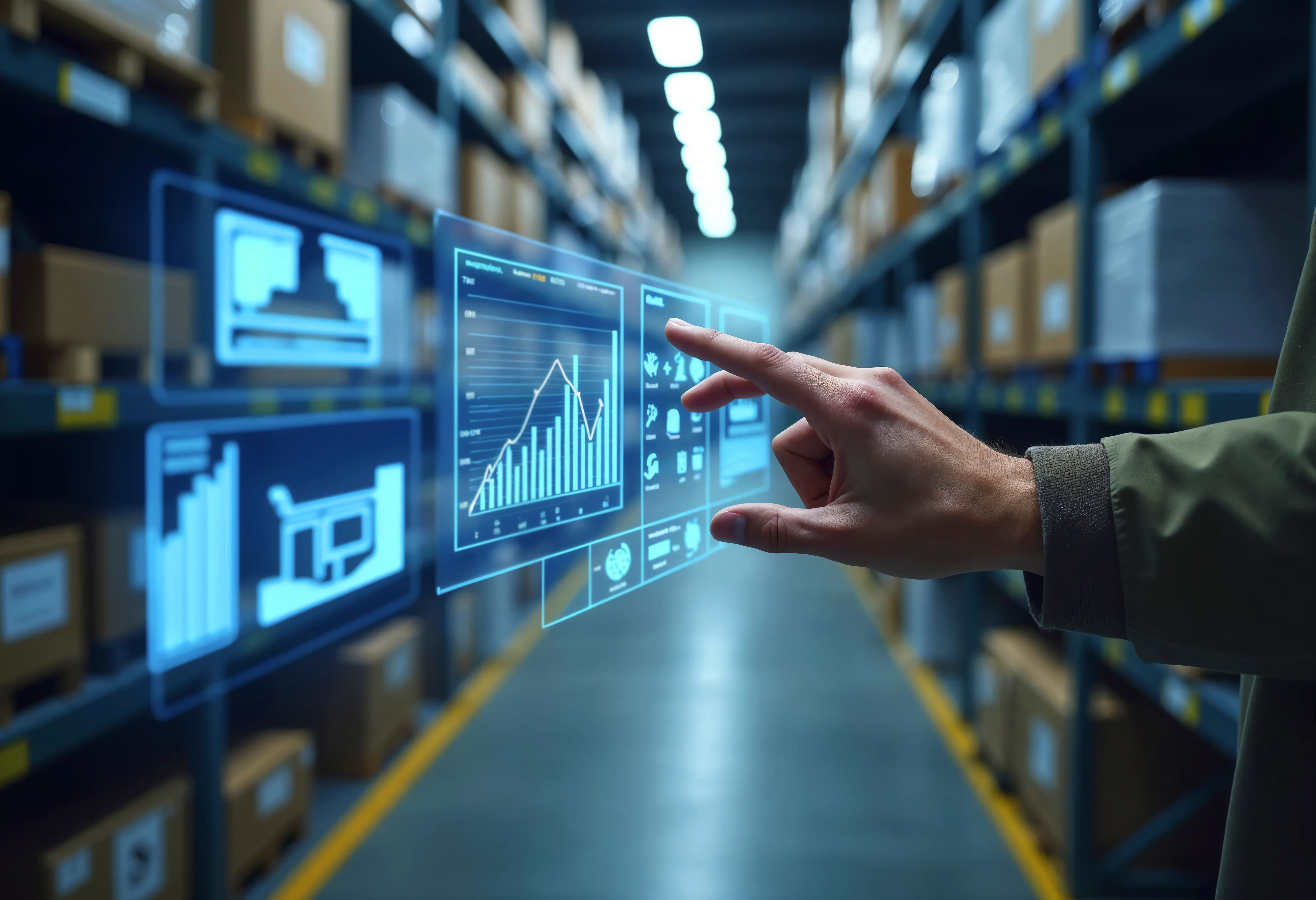 Kit de Logística 4.0 con IA y e-commerce para optimizar cadena de suministro, inventarios, trazabilidad y última milla en Colombia